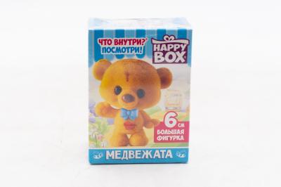 Фигурка и Карамель Happy Box Медвежата 18 гр