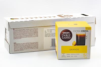 Кофе натуральный жареный молотый Nescafe Dolce Gusto Grande Crema 16 кап. 136 гр