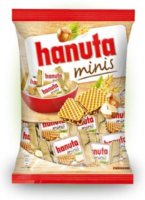 Hanuta Minis Hazenut Wafers 200 грамм