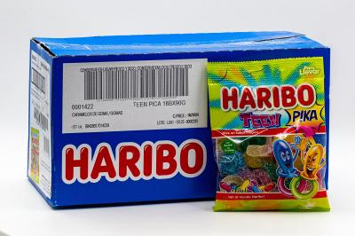 Мармелад жевательный Haribo Teen Pica кислые 90 гр